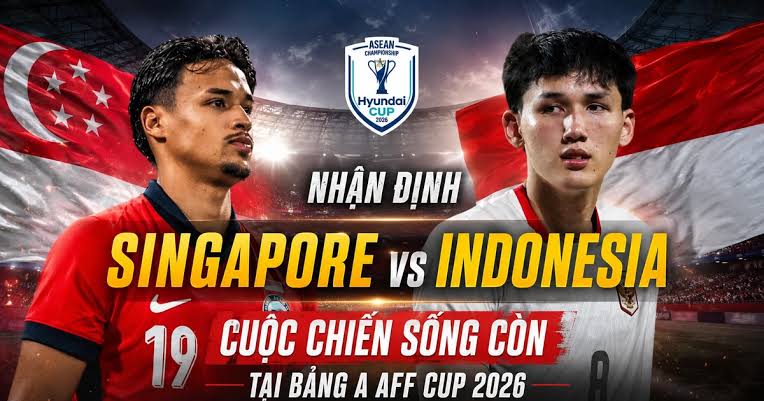 Nhận định Singapore vs Indonesia 20h00 ngày 7/8: Sống còn vé bán kết | OK9